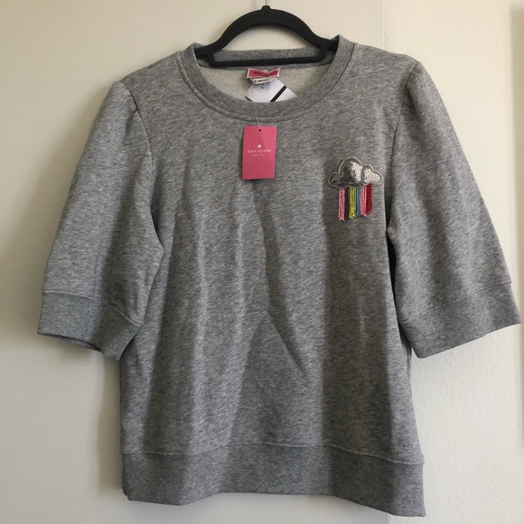 Kate Spade rain or shine embellished sweatshirt - Picture 12 of 14